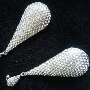 Sliver shinning  dropping earring for women